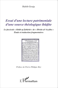 Essai d'une lecture patrimoniale d'une source théologique ibâdite_cover