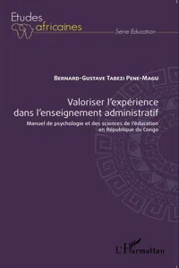 Valoriser l'expérience dans l'enseignement administratif_cover