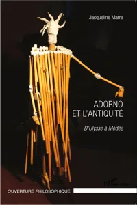 Adorno et l'Antiquité_cover