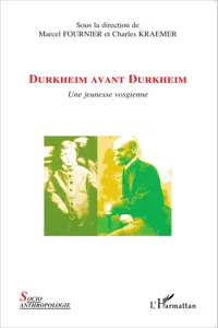 Durkheim avant Durkheim_cover