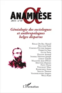 Généalogie des sociologues et anthropologues belges disparus_cover