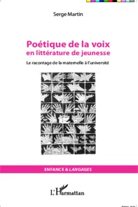 Poétique de la voix en littérature de jeunesse_cover