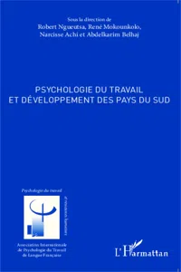 Psychologie du travail et développement des pays du sud_cover