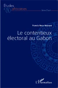 Le contentieux électoral au Gabon_cover