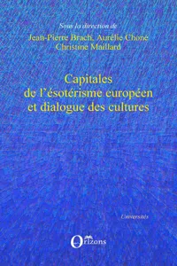 Capitales de l'ésotérisme européen et dialogue des cultures_cover