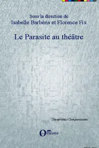 Le parasite au théâtre_cover