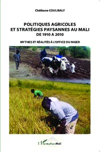 Politiques agricoles et stratégies paysannes au Mali de 1910 à 2010_cover