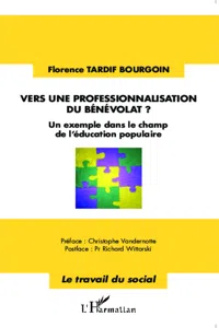 Vers une professionnalisation du bénévolat ?_cover