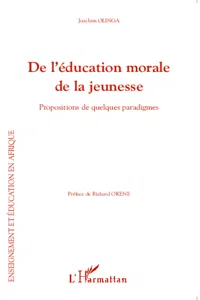 De l'éducation morale de la jeunesse_cover