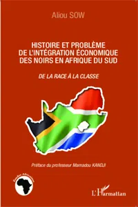 Histoire et problème de l'intégration économique des noirs en Afrique du Sud_cover