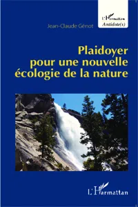 Plaidoyer pour une nouvelle écologie de la nature_cover