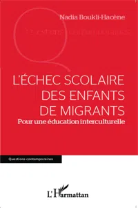 L'échec scolaire des enfants de migrants_cover