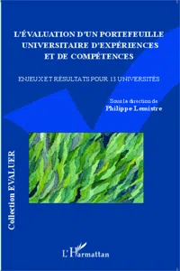 L'Évaluation d'un portefeuille universitaire d'expériences et de compétences_cover