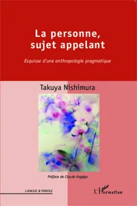 La personne, sujet appelant_cover