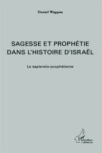 Sagesse et prophétie dans l'histoire d'Israël_cover