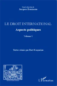 Le droit international. Aspects politiques_cover