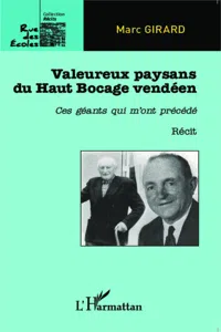 Valeureux paysans du Haut Bocage vendéen_cover