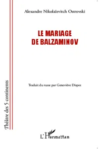 Le mariage de Balzaminov_cover