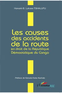 Les causes des accidents de la route en droit de la République Démocratique du Congo_cover