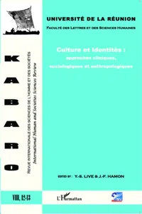 Culture et identités : approches cliniques, sociologiques et anthropologiques_cover