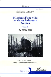 Histoire d'une ville et de ses habitants : Nantes_cover