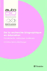 De la recherche biographique en éducation_cover