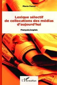 Lexique sélectif de collocations des médias d'aujourd'hui_cover