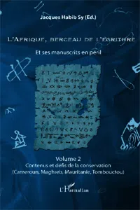 L'Afrique, berceau de l'écriture volume 2_cover