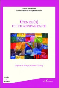 Genr et transparence_cover