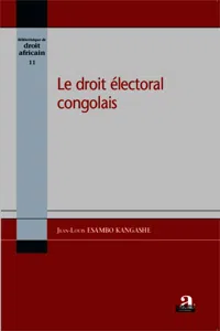 Le droit électoral congolais_cover