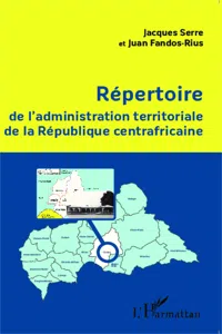 Répertoire de l'administration territoriale de la République centrafricaine_cover