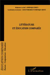 Littérature et éducation comparée_cover