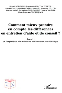 Comment mieux prendre en compte les différences en entretien d'aide et de conseil ?_cover