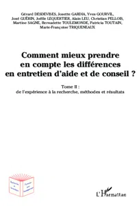 Comment mieux prendre en compte les différences en entretien d'aide et de conseil ?_cover