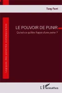 Le pouvoir de punir_cover