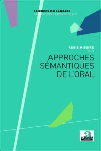 Approches sémantiques de l'oral_cover