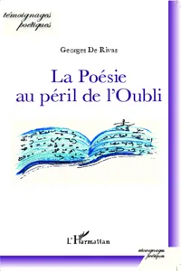 La poésie au péril de l'Oubli_cover