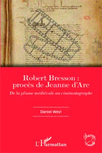 Robert Bresson: procès de Jeanne d'Arc_cover