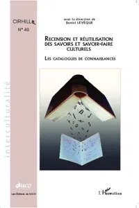 Recension et réutilisation des savoirs et savoir-faire culturels_cover