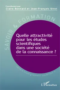 Quelle attractivité pour les études scientifiques dans une société de la connaissance ?_cover