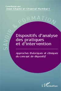 Dispositifs d'analyse des pratiques et d'intervention_cover