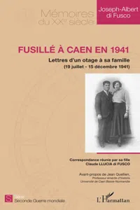 Fusillé à Caen en 1941_cover