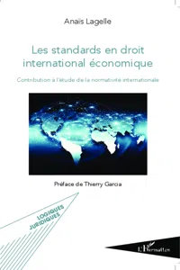 Les standards en droit international économique_cover