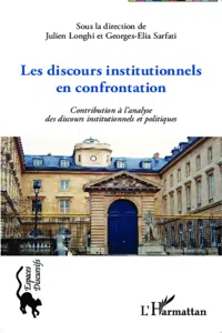 Les discours institutionnels en confrontations_cover