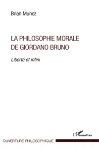 La philosophie morale de Giordano Bruno_cover