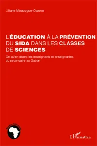 L'éducation à la prévention du sida dans les classes de sciences_cover