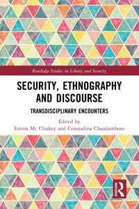 Security, Ethnography and Discourse_cover