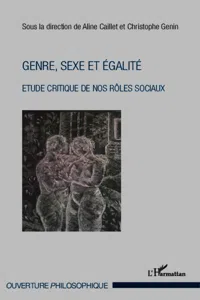 Genre, sexe et égalité_cover