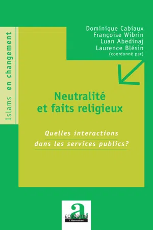 Neutralité et faits religieux