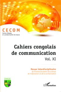 Cahiers congolais de communication vol. XI_cover